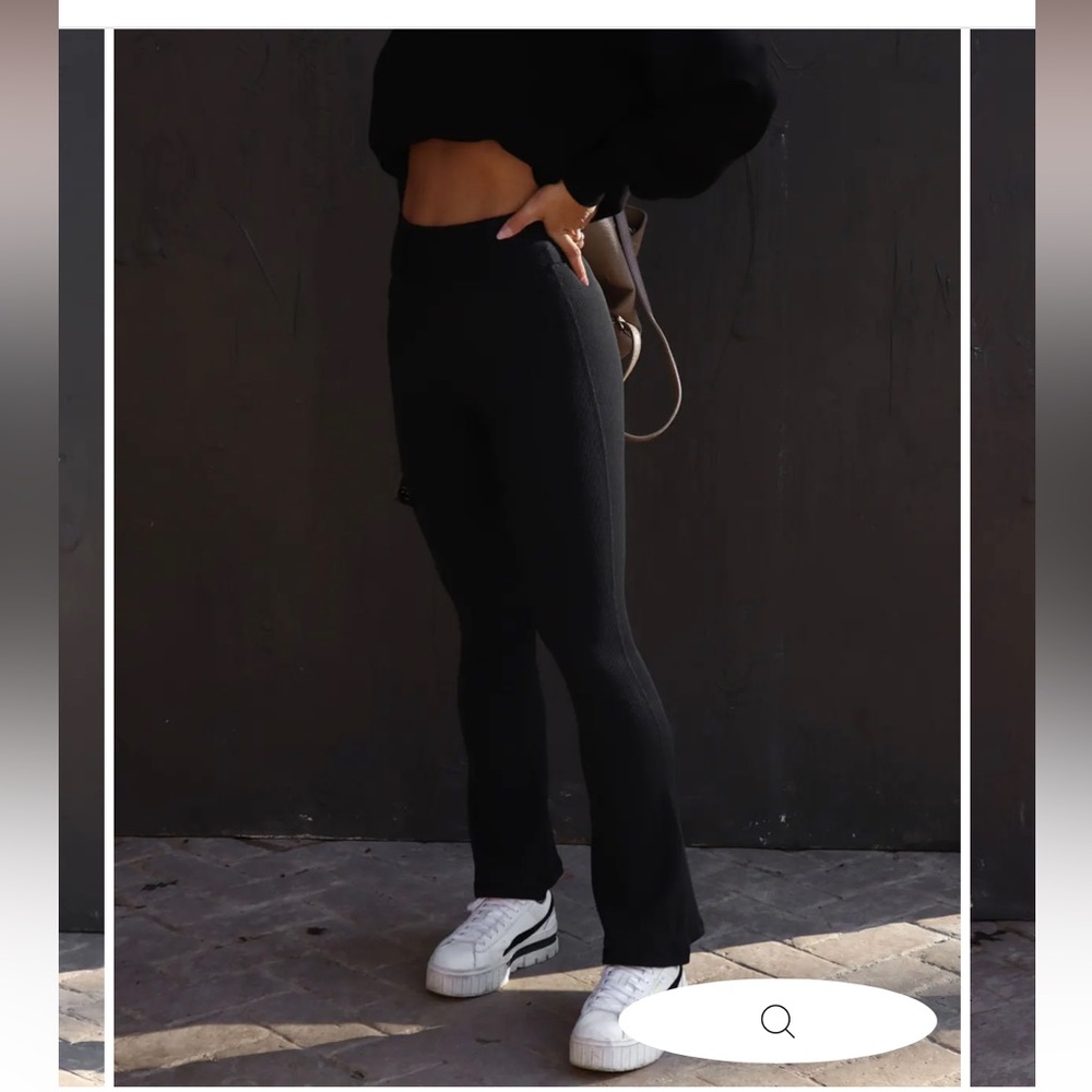 Women’s High Waist Flare Leggings, medium